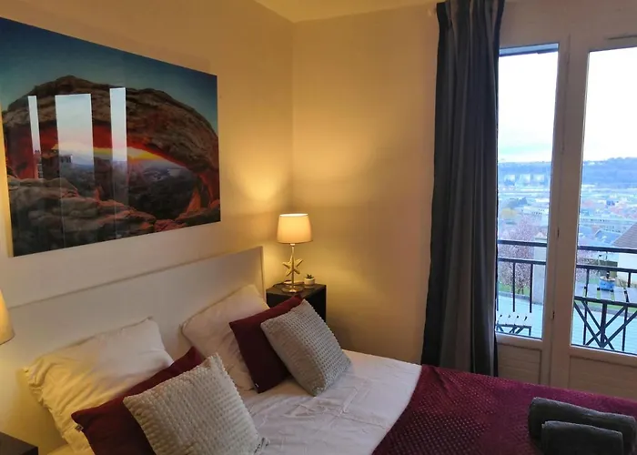 Escale Dieppe Gambetta - Appart Et Studios 2-6 Personnes Vue Ville Et Mer